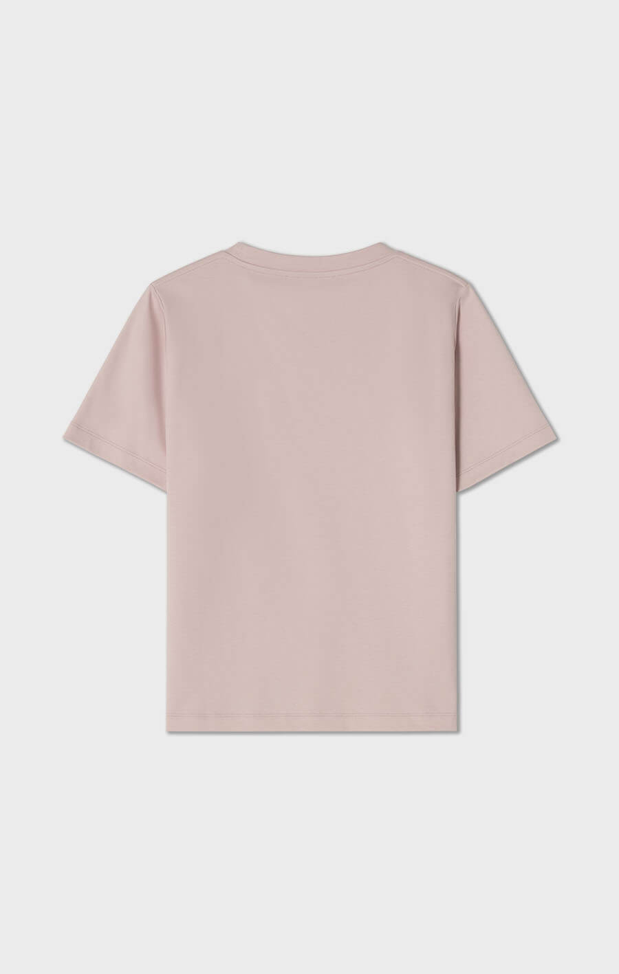 Tessa T-shirt i bomull ljusrosa