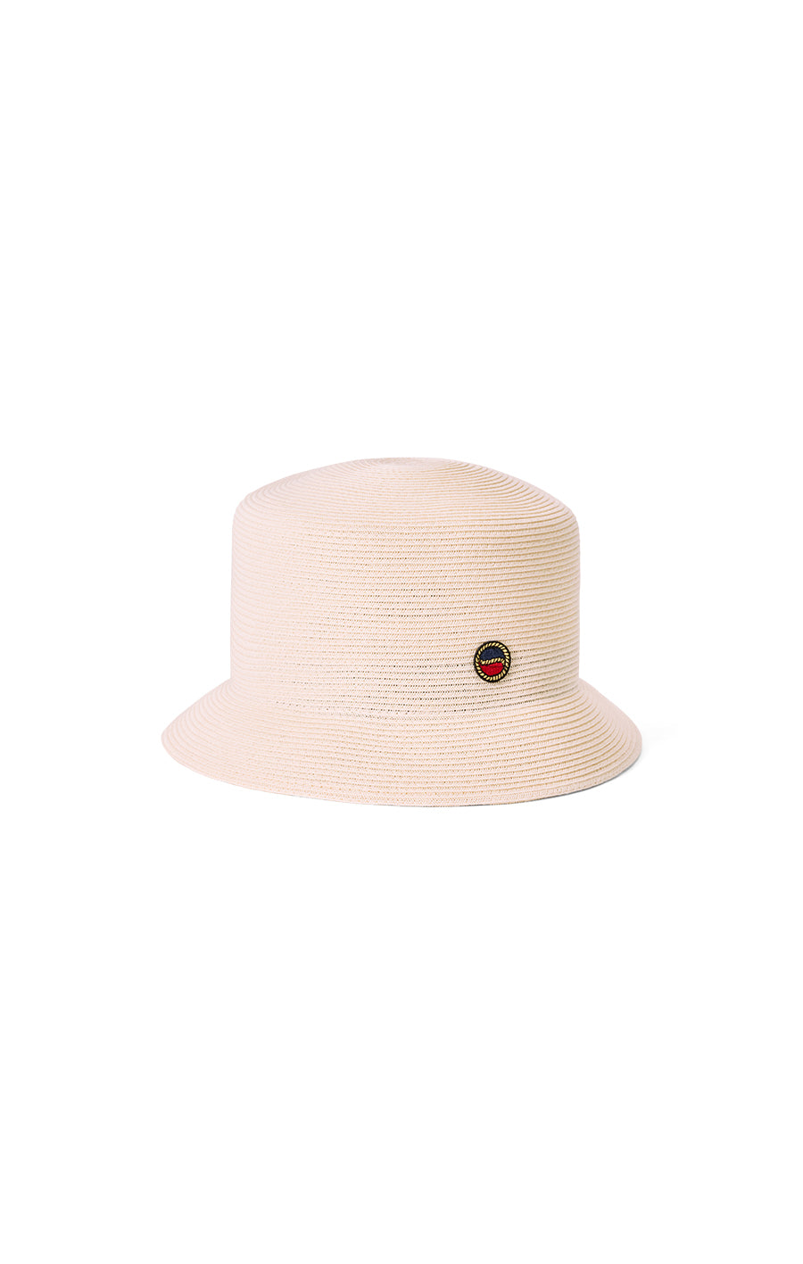 Tina Paper Straw Bucket Hat Ecru