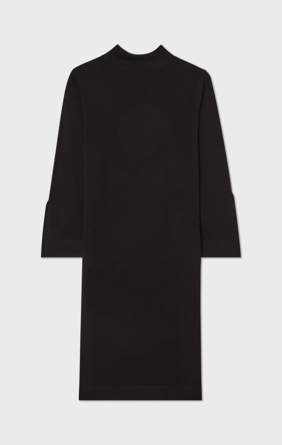 Vanessa Knitted Dress In Wool Black