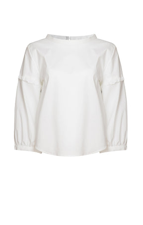 Abby Top White