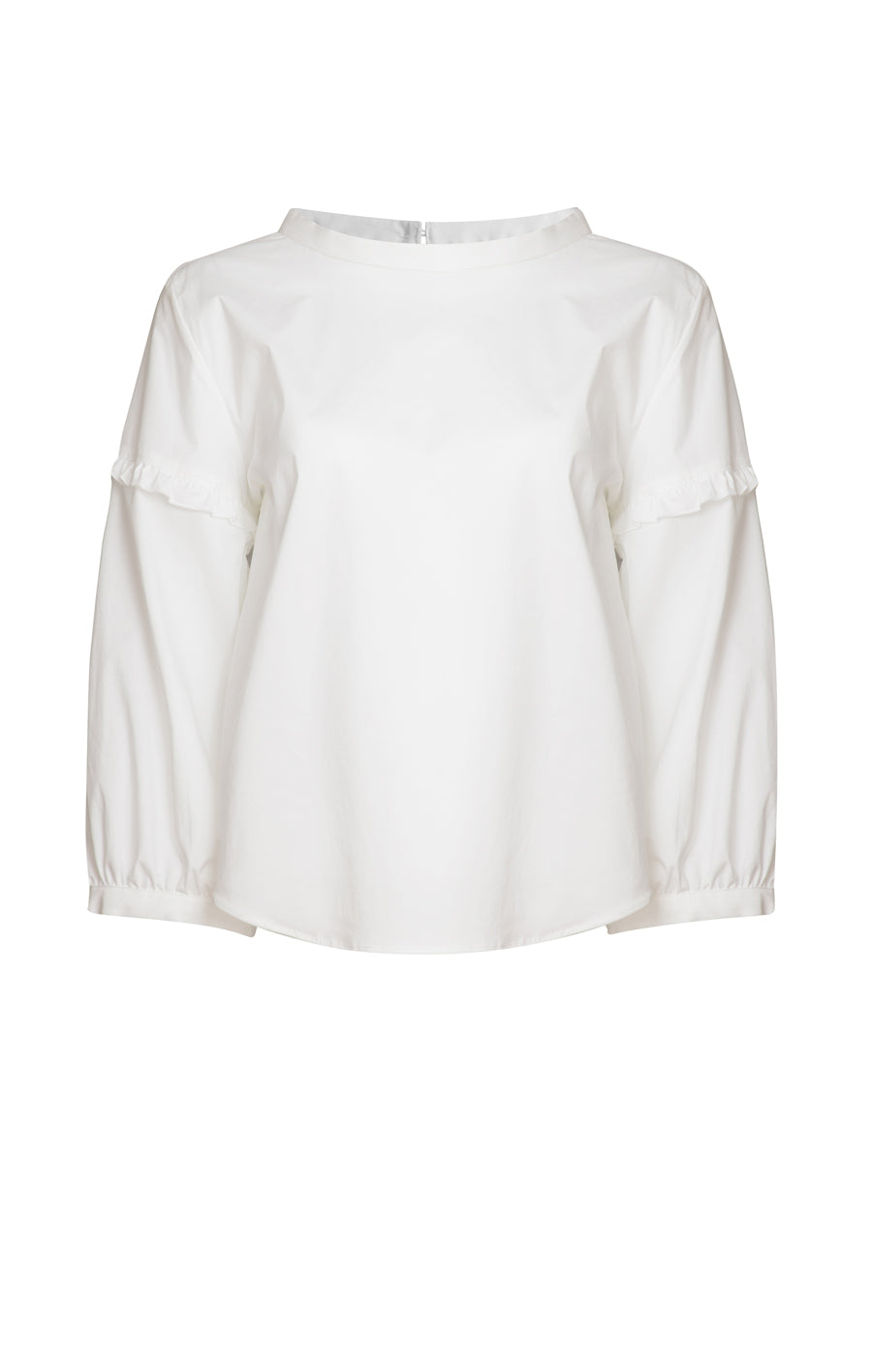 Abby Top White