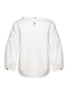 Abby Top White