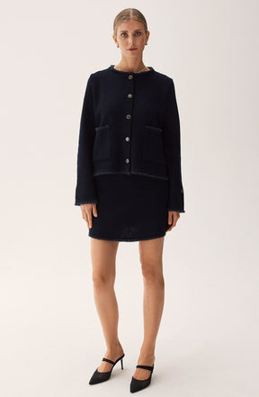 Bessie Skirt Marine