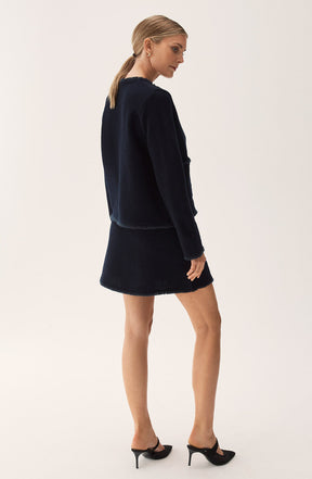 Bessie Skirt Marine