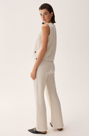 Beverly Trousers Ecru