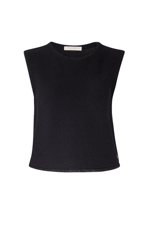 Blanche Top Black