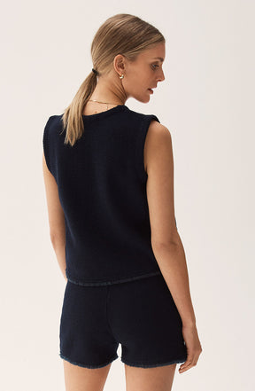 Blanche Top Marine