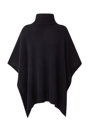 Blenda Poncho Black
