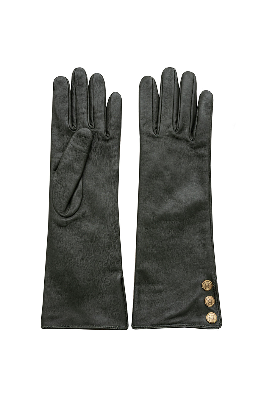 Carole Gloves Khaki Green