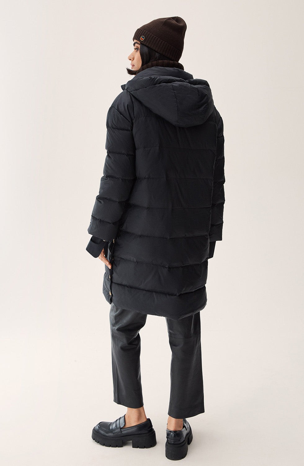 Farida Down Coat Black