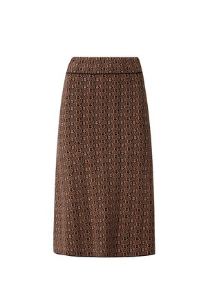 Gambria Skirt Black Toffee