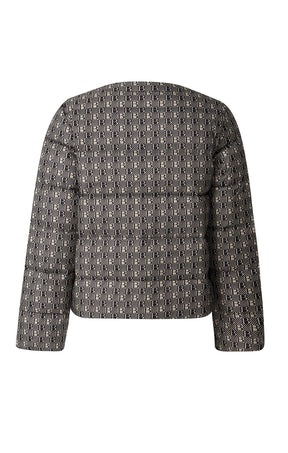 Indira Down Jacket Black Noisette