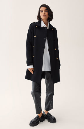 Marina Coat Black