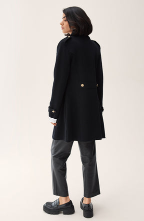 Marina Coat Black