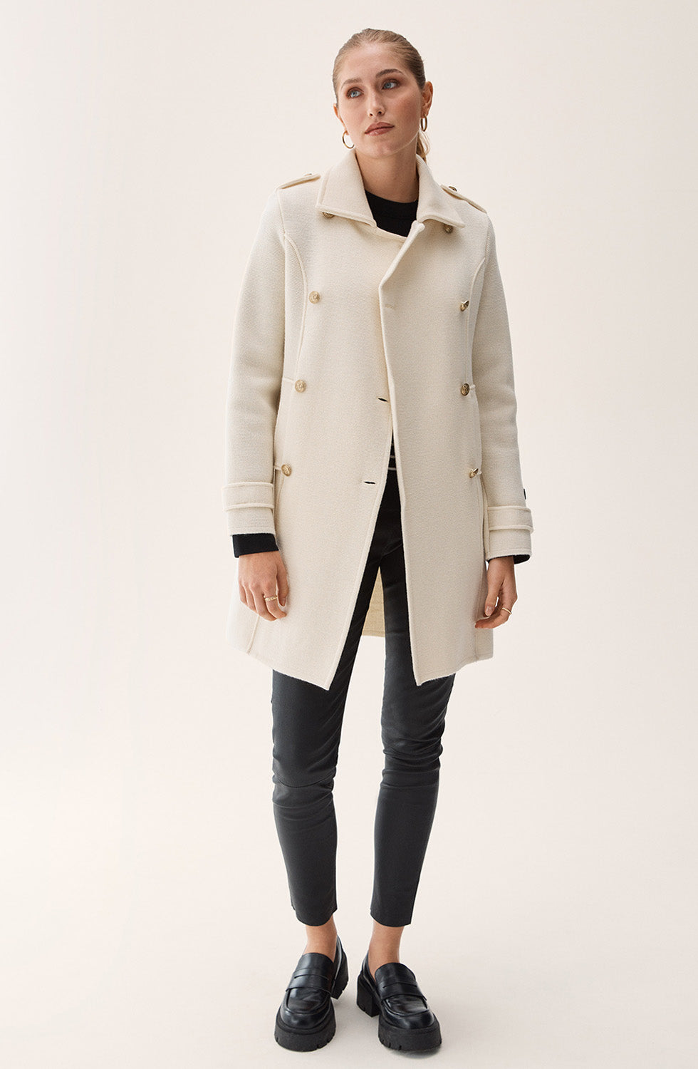 Marina Coat Off White