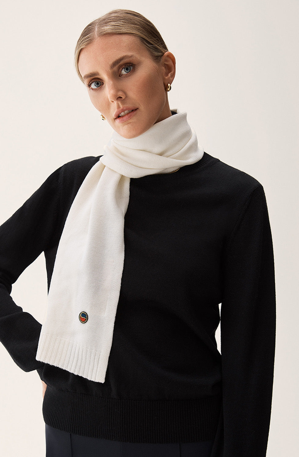 Marpessa Scarf Off White