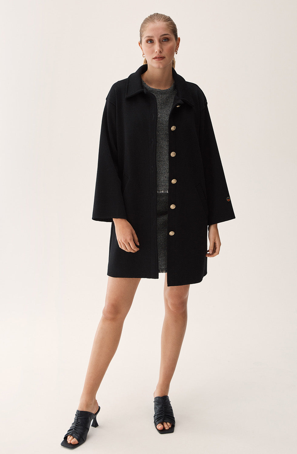 Michelle Coat Black