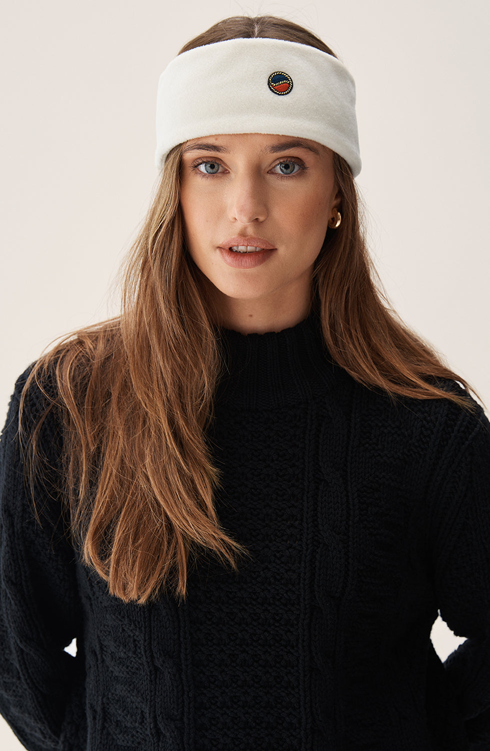 Milva Fleece Bandeau Off White