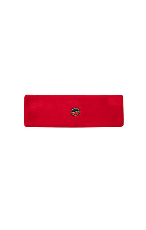 Milva Fleece Bandeau Red