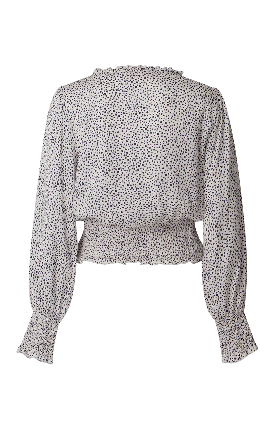 Naomi Top Ink Blue Ecru