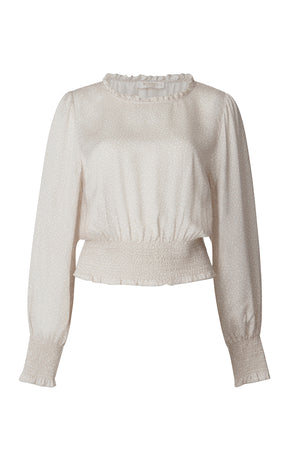 Naomi Top Noisette Ecru