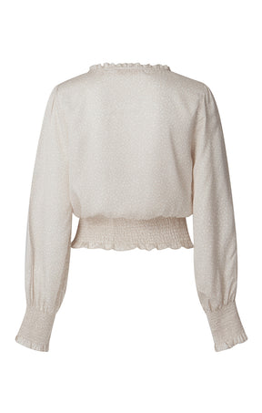 Naomi Top Noisette Ecru