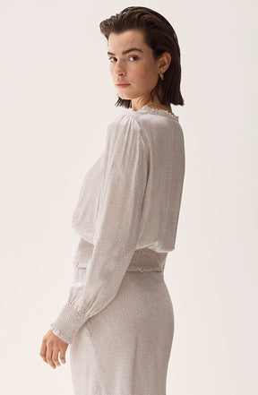 Naomi Top Noisette Ecru