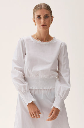 Nicky Top White