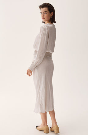 Ninna Skirt Noisette Ecru