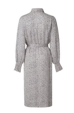 Nova Dress Ink Blue Ecru