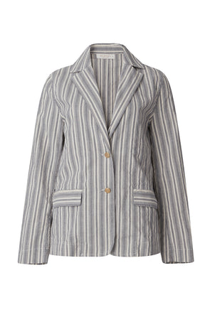 Palmira Blazer Ocean Blue Stripe