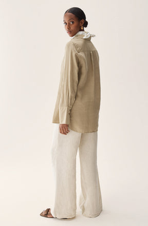Rachel Shirt Khaki Beige