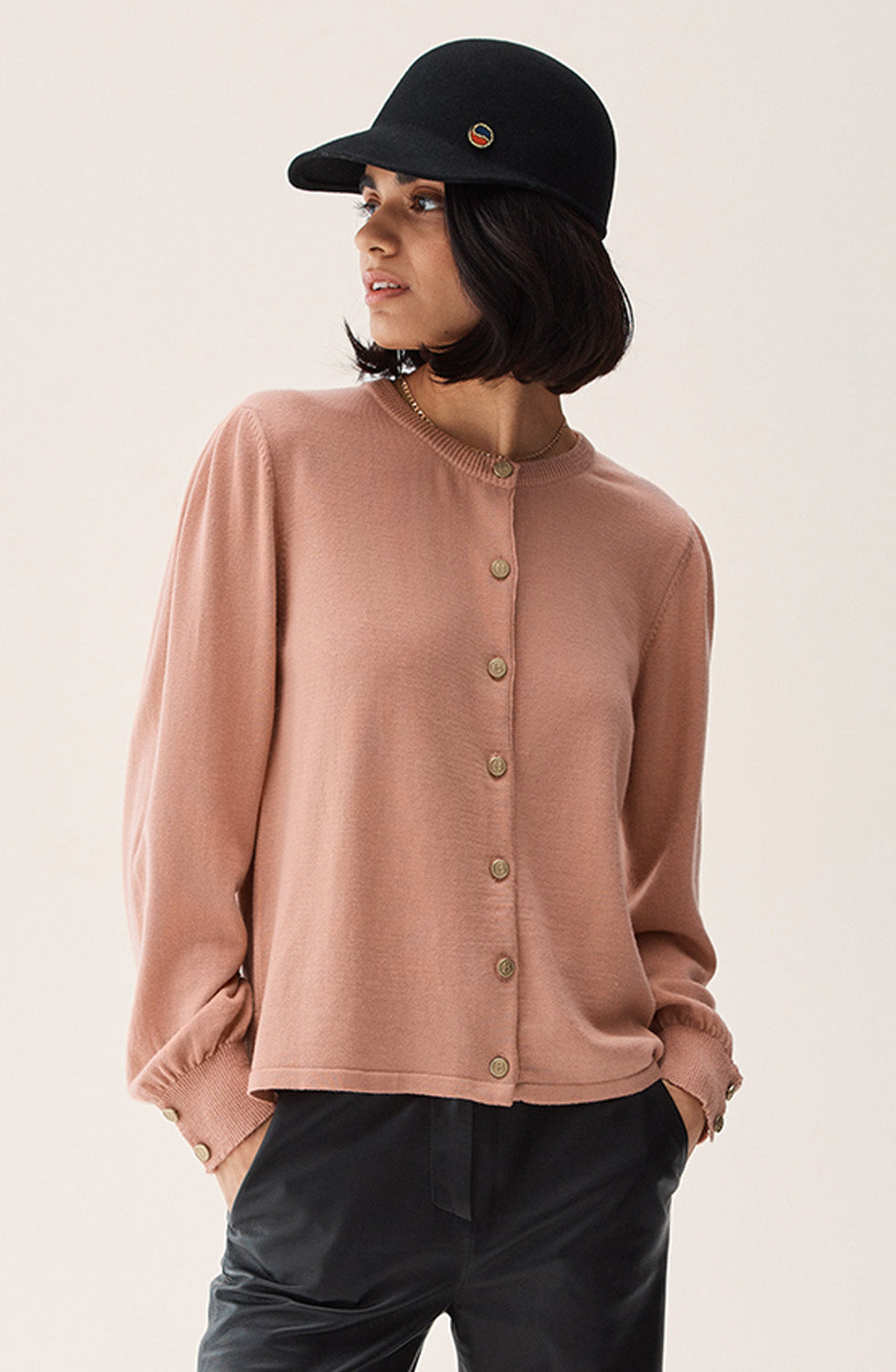 Rachelle Cardigan Rose Garden