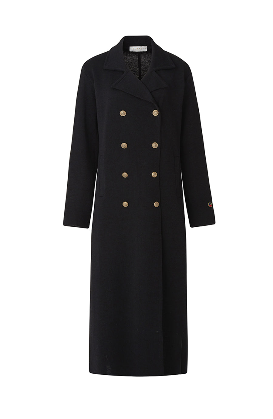 Roma Coat Black